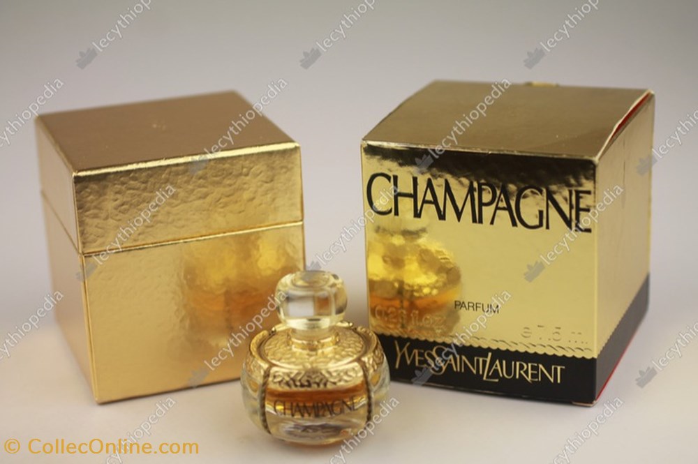 SAINT LAURENT YVES CHAMPAGNE parfums beaute miniatures saint laurent yves champagne