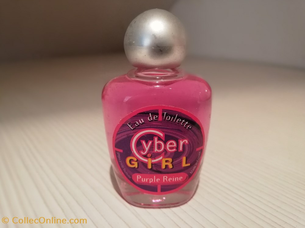 parfums beaute miniatures cyber girl purple reine