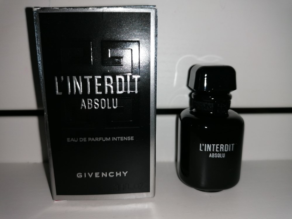 GIVENCHY INTERDIT ABSOLU parfums beaute miniatures givenchy interdit absolu
