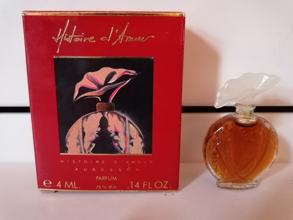 AUBUSSON DANIEL HISTOIRE D'AMOUR parfums beaute miniatures aubusson daniel histoire amour