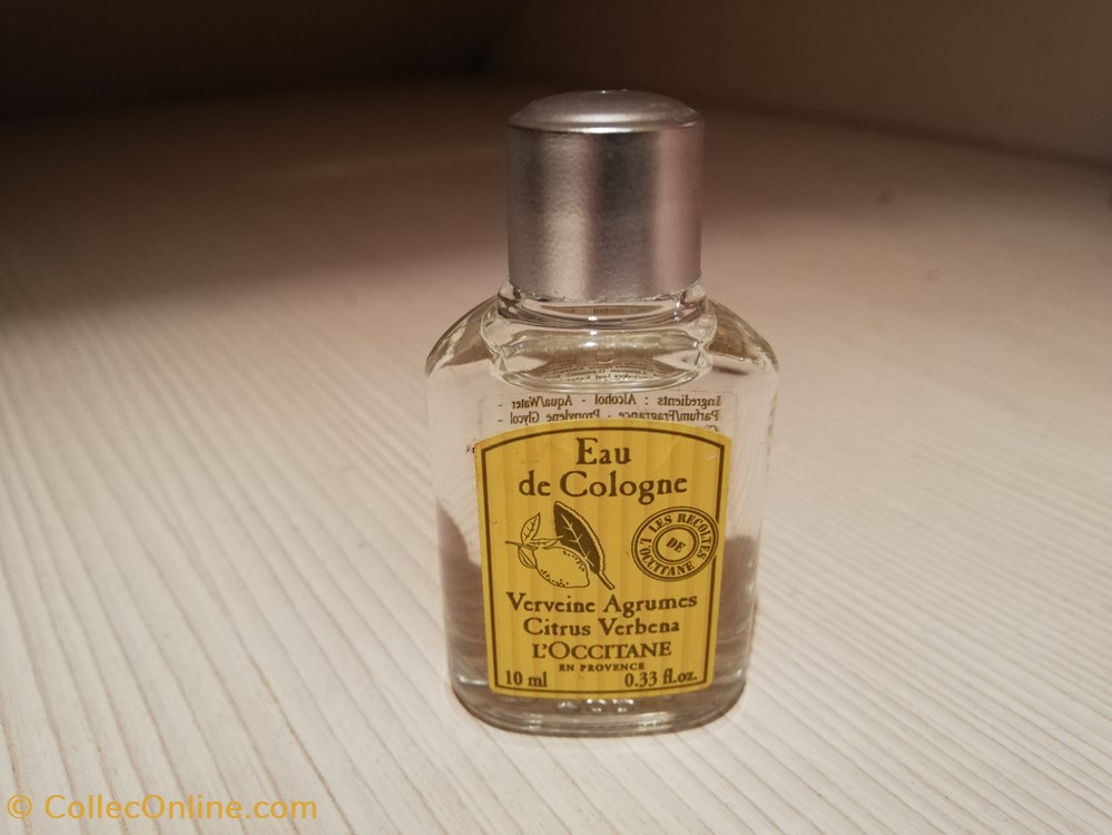 OCCITANE VERVEINE AGRUMES parfums beaute miniatures occitane verveine agrumes