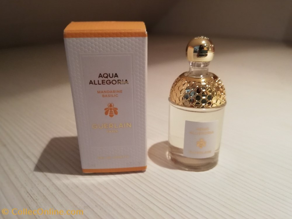 GUERLAIN AQUA ALLEGORIA MANDARINE BASILIC parfums beaute miniatures guerlain aqua allegoria mandarine basilic