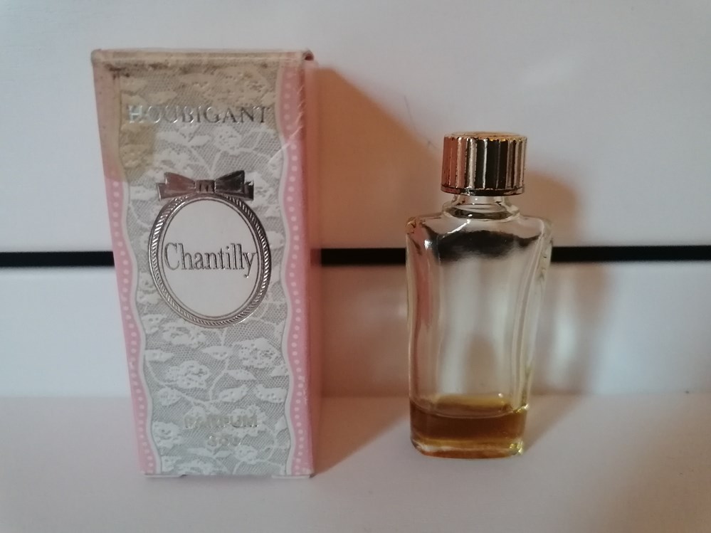 HOUBIGANT JEAN FRANCOIS CHANTILLY parfums beaute miniatures houbigant jean francois chantilly