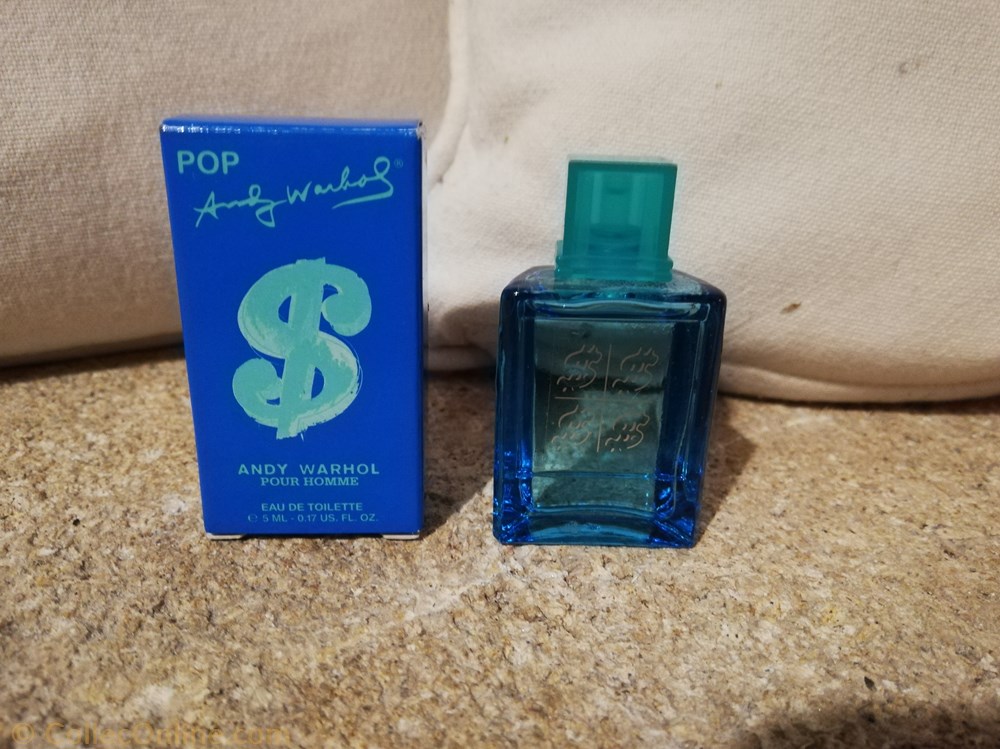 WARHOL ANDY POP parfum beaute miniature de warhol andy pop