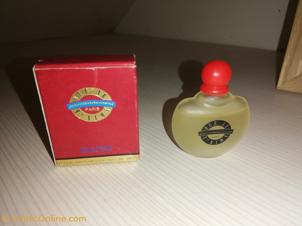 parfums beaute miniatures hallyday que je aime passionnement