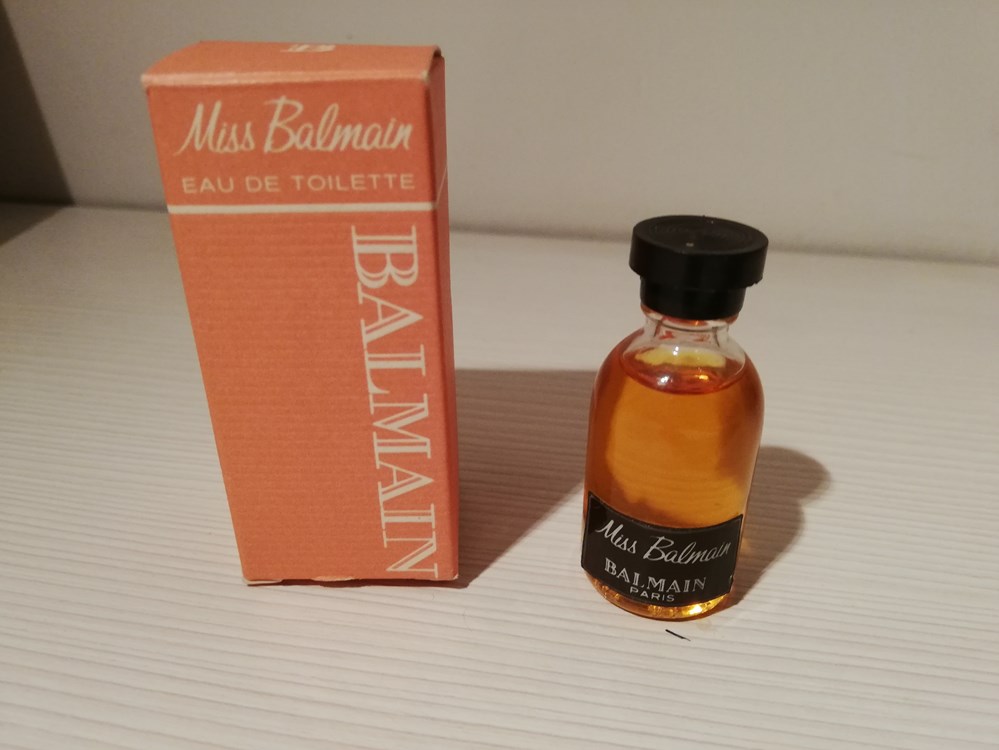 parfums beaute miniatures balmain miss