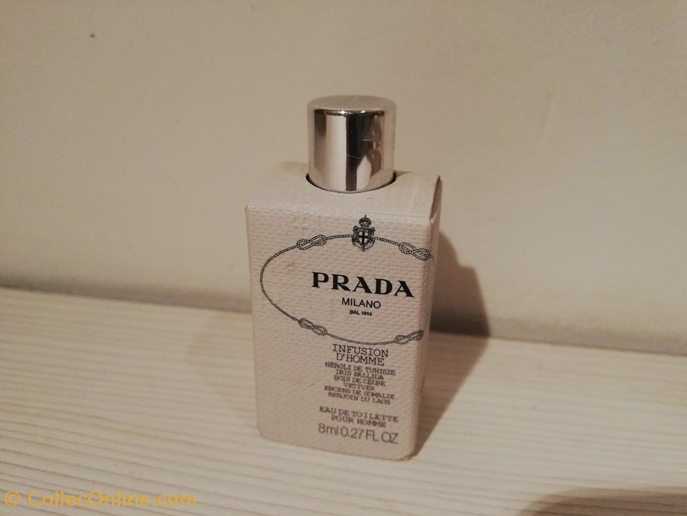 PRADA INFUSION D'HOMME parfums beaute miniatures prada infusion homme