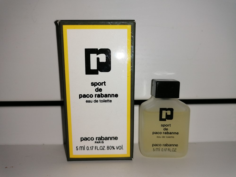 parfums beaute miniatures rabanne paco sport