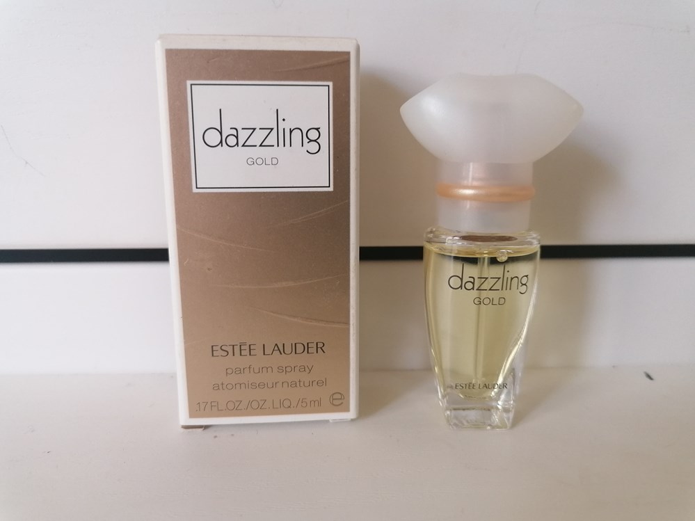 DAZZLING GOLD parfums beaute miniatures dazzling gold