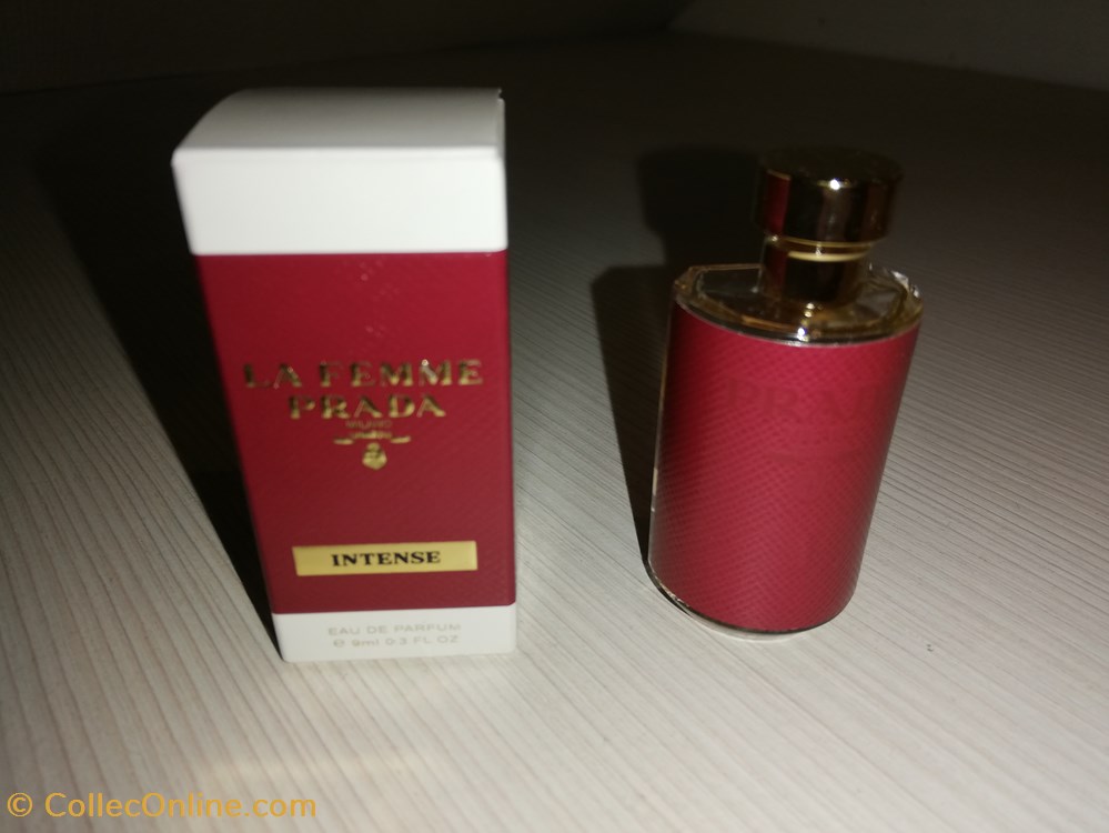 PRADA LA FEMME INTENSE parfums beaute miniatures prada la femme intense