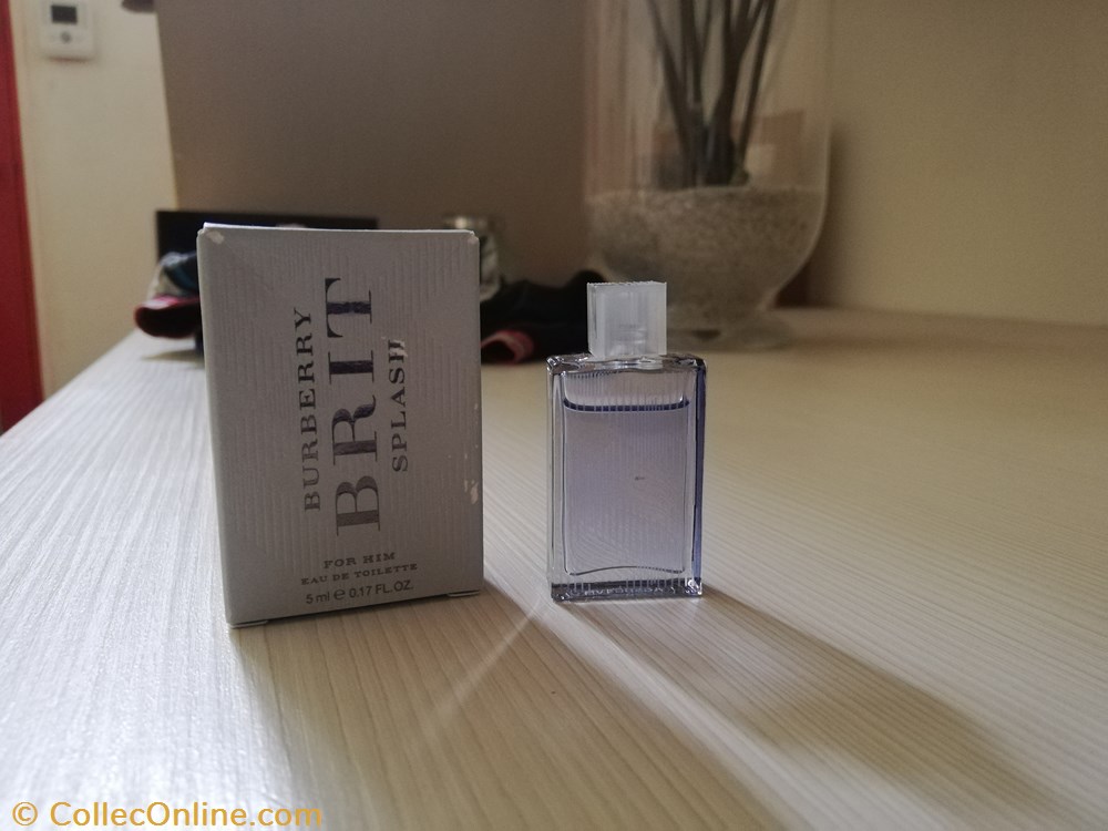 BURBERRY BRIT SPLASH parfums beaute miniatures burberry brit splash