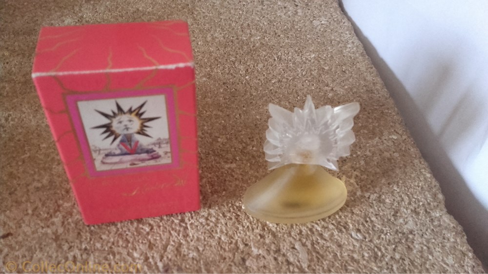 DALI SALVADORE LE ROY SOLEIL parfums beaute miniatures dali salvadore le roy soleil