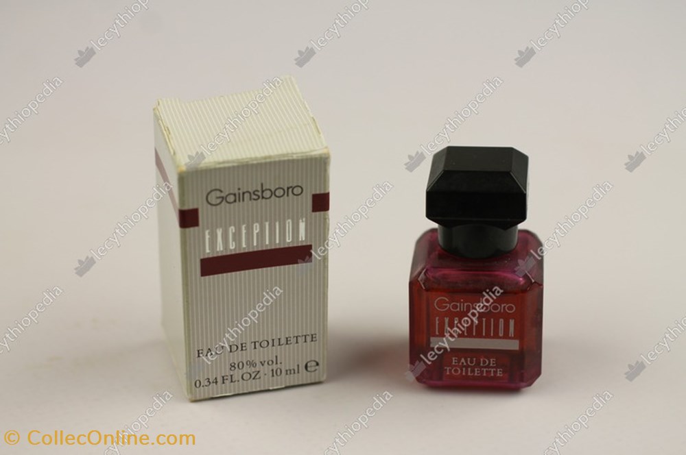 JUVENA GAINSBORO EXCEPTION parfums beaute miniatures juvena gainsboro exception