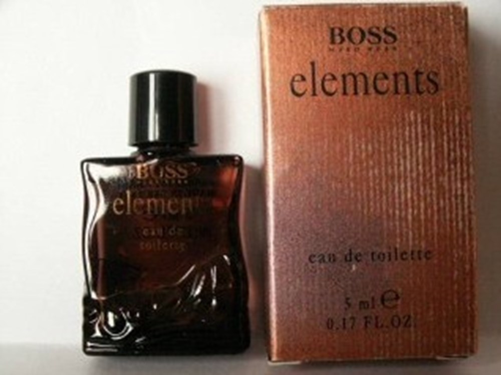 BOSS HUGO ELEMENTS parfums beaute miniatures boss hugo elements