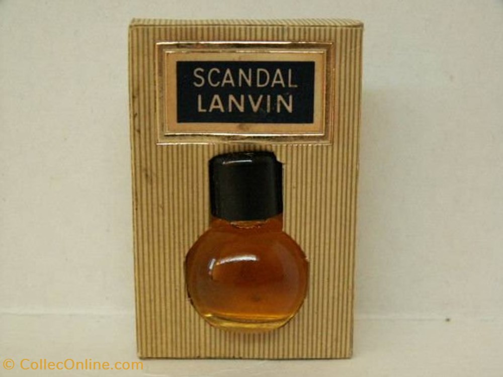 LANVIN JEANNE SCANDAL parfums beaute miniatures lanvin jeanne scandal