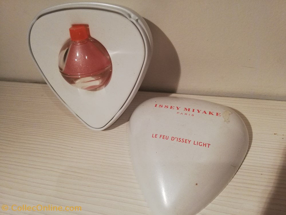 MIYAKE ISSEY LE FEU LIGHT ST VALENTIN 2001 parfums beaute miniatures miyake issey le feu light st valentin 2001