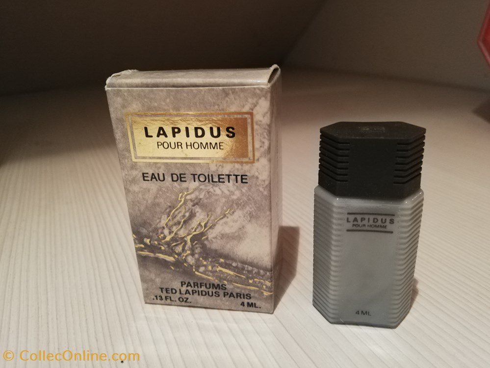 LAPIDUS TED POUR HOMME parfums beaute miniatures lapidus ted pour homme