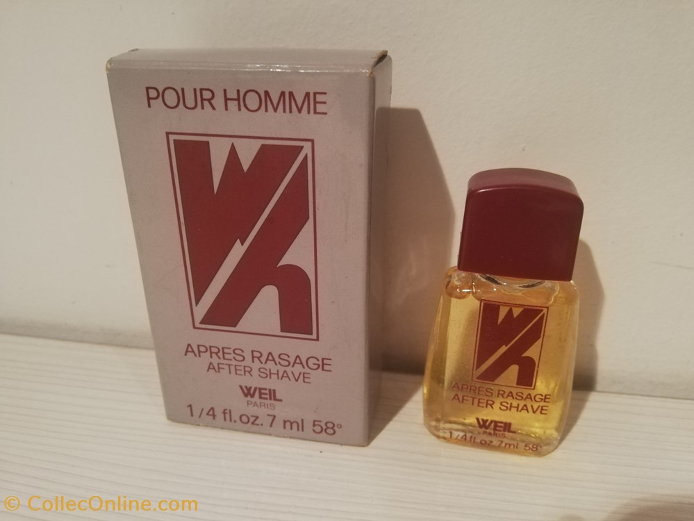 WEIL POUR HOMME parfums beaute miniatures weil pour homme