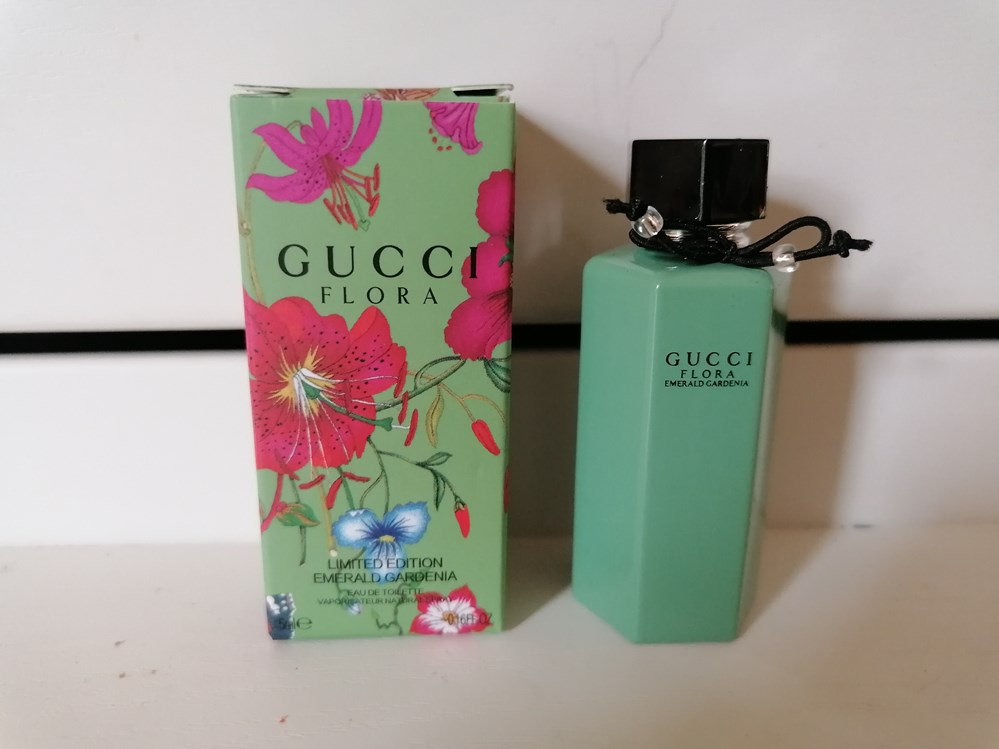 GUCCI EMERALD GARDENIA parfums beaute miniatures gucci emerald gardenia