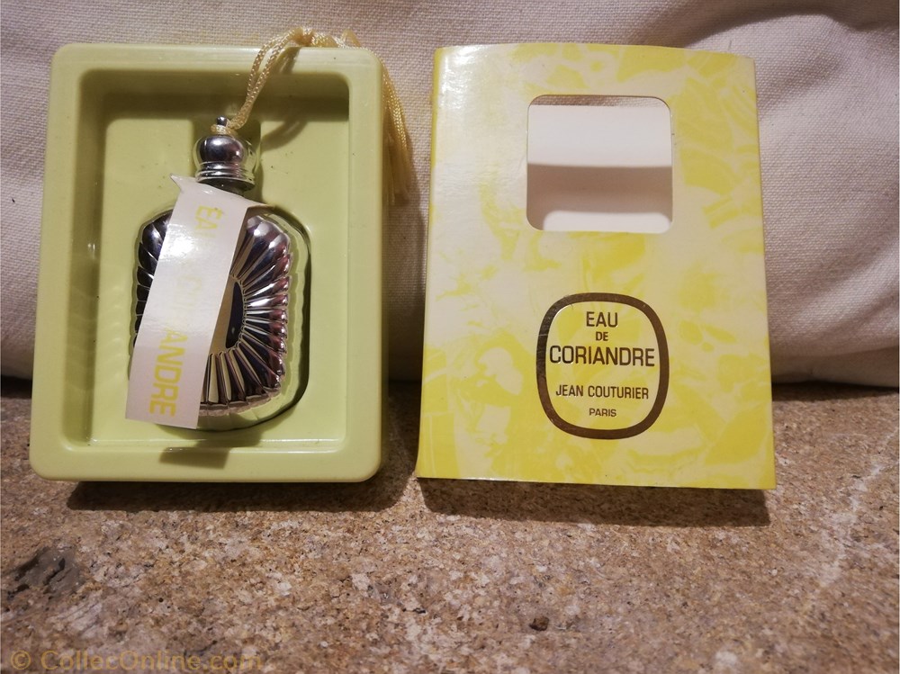 COUTURIER JEAN EAU DE CORIANDRE parfums beaute miniatures couturier jean eau de coriandre