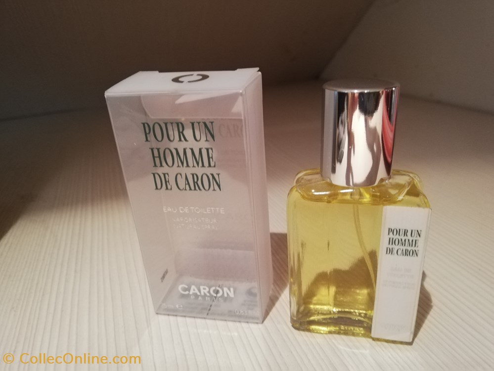 CARON POUR UN HOMME parfums beaute miniatures caron pour un homme