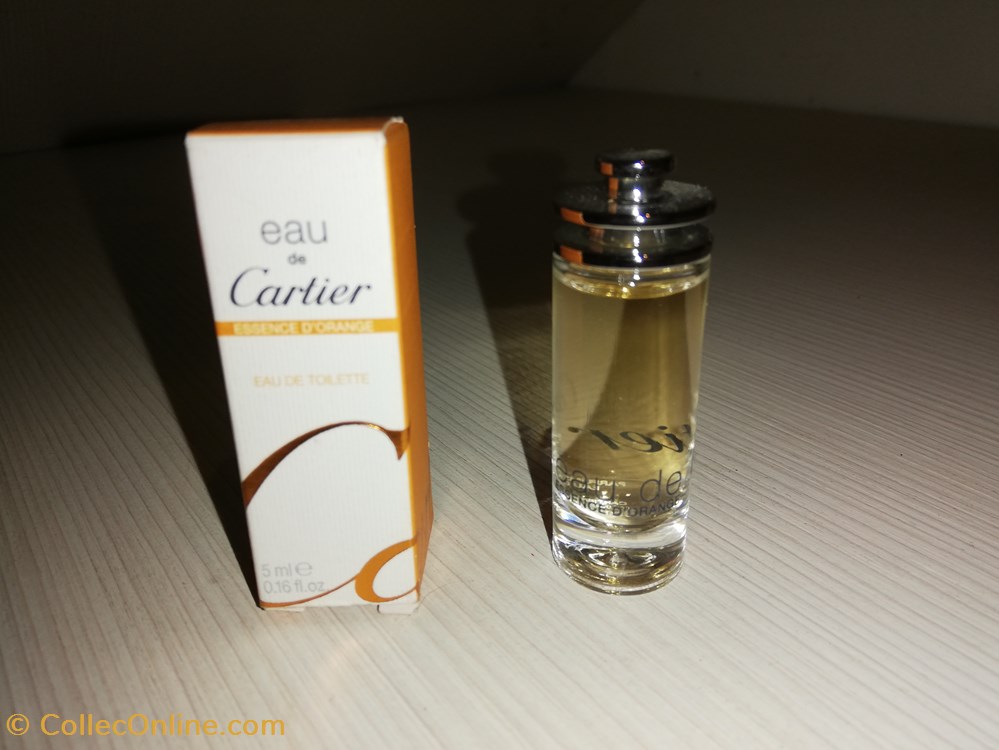 CARTIER EAU DE CARTIER ESSENCE D'ORANGE parfums beaute miniatures cartier eau de cartier essence orange