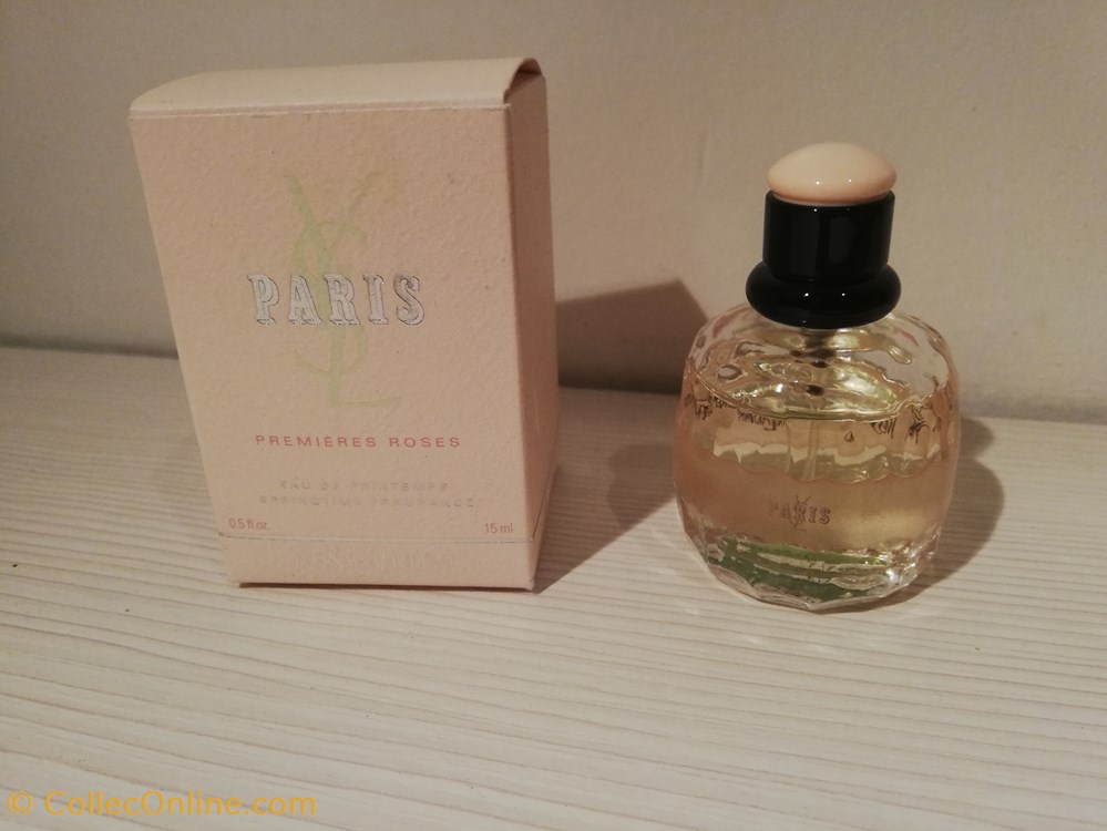 SAINT LAURENT YVES PARIS PREMIERES ROSES parfums beaute miniatures saint laurent yves paris premieres roses