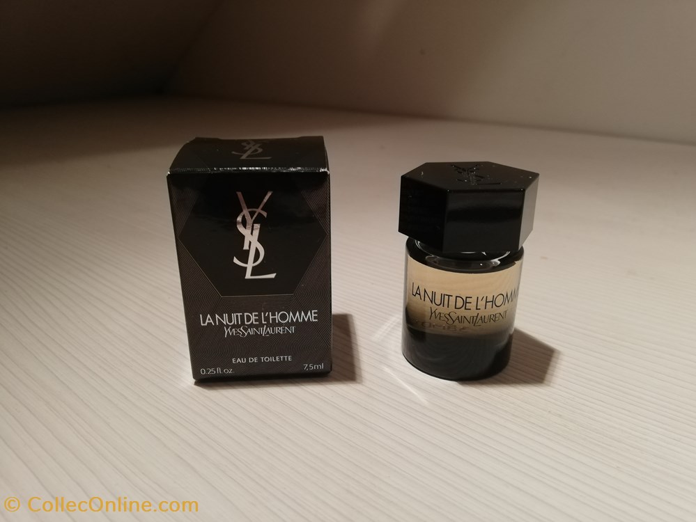 SAINT LAURENT YVES LA NUIT DE L'HOMME parfums beaute miniatures saint laurent yves la nuit de homme