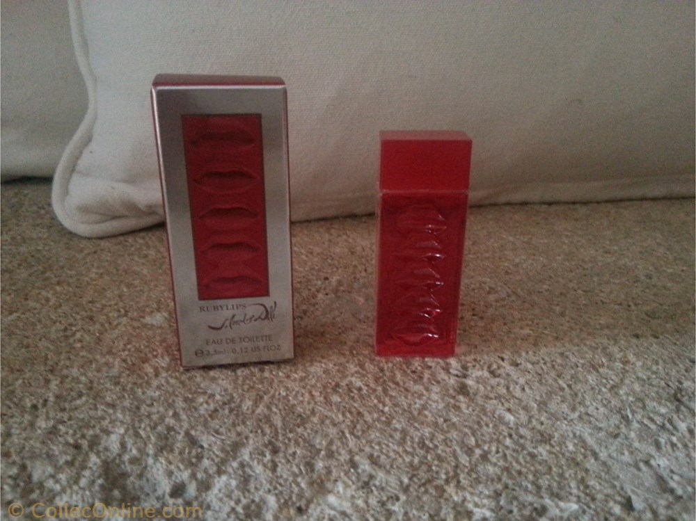 DALI SALVADORE RUBY LIPS parfums beaute miniatures dali salvadore ruby lips