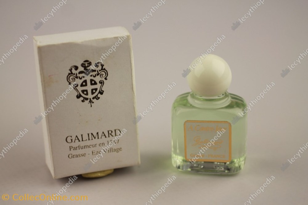 parfums beaute miniatures galimard a contre jour