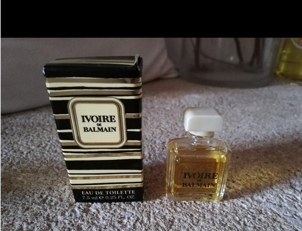 BALMAIN IVOIRE parfums beaute miniatures balmain ivoire