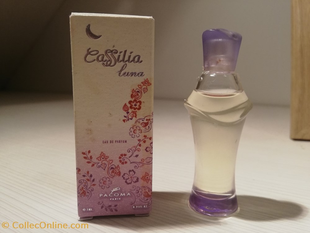 parfums beaute miniatures pacoma cassilia luna