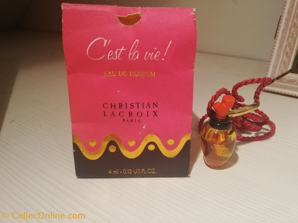 LACROIX CHRISTIAN C'EST LA VIE parfums beaute miniatures lacroix christian est la vie
