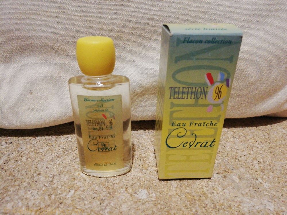 ROCHER YVES CEDRAT parfums beaute miniatures rocher yves cedrat