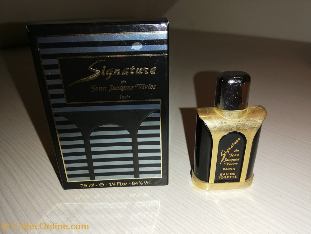 VIVIER JACQUES SIGNATURE parfums beaute miniatures vivier jacques signature