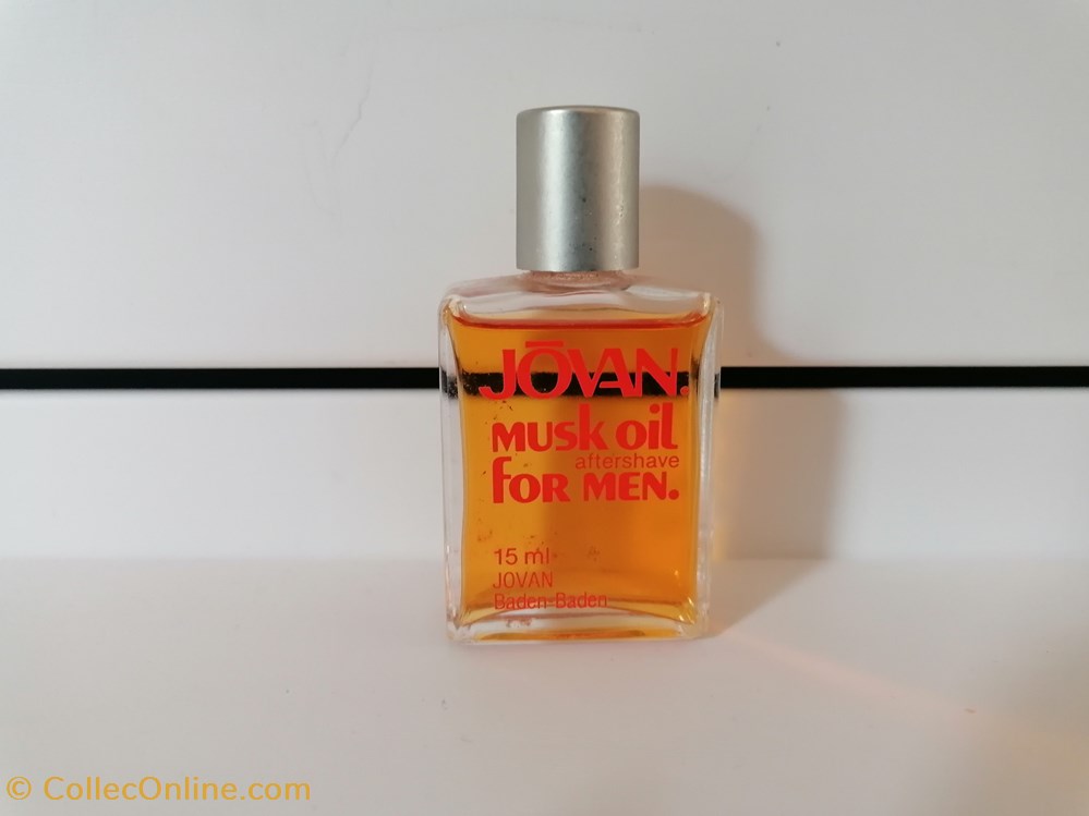 JOVAN MUSK OIL parfums beaute miniatures jovan musk oil