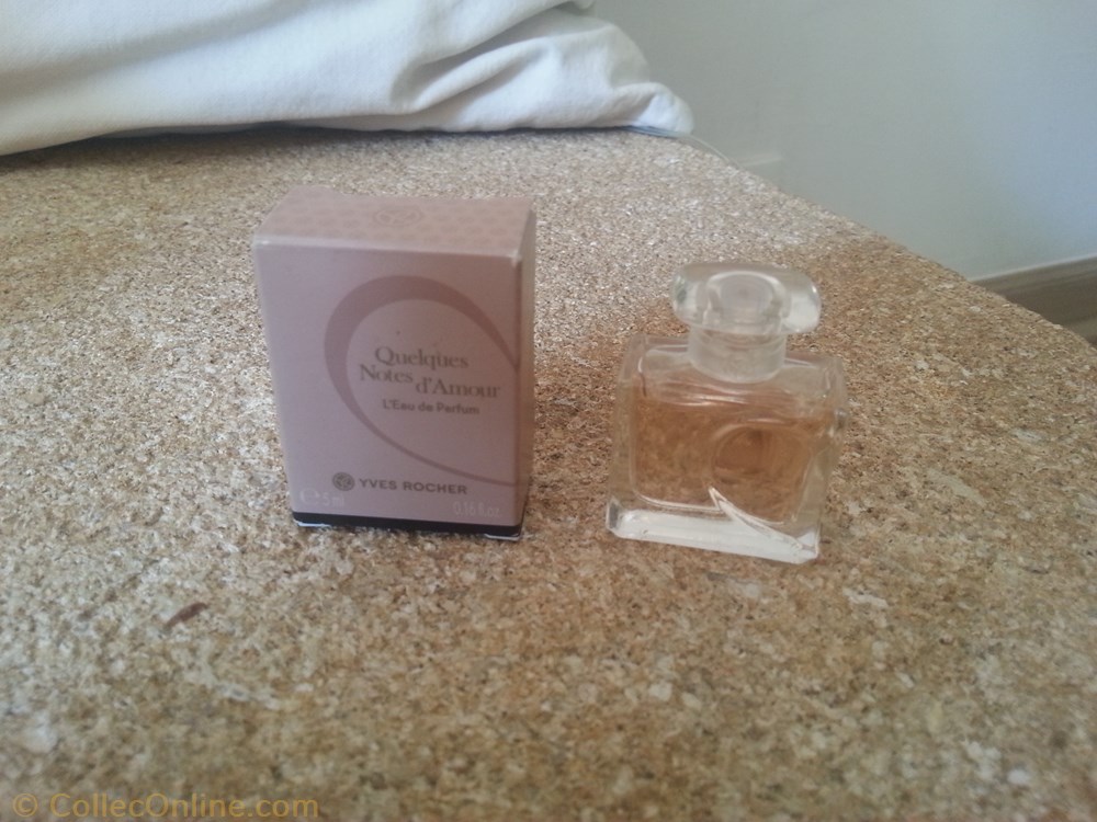 ROCHER YVES QUELQUES NOTES D'AMOUR parfums beaute miniatures rocher yves quelques notes amour