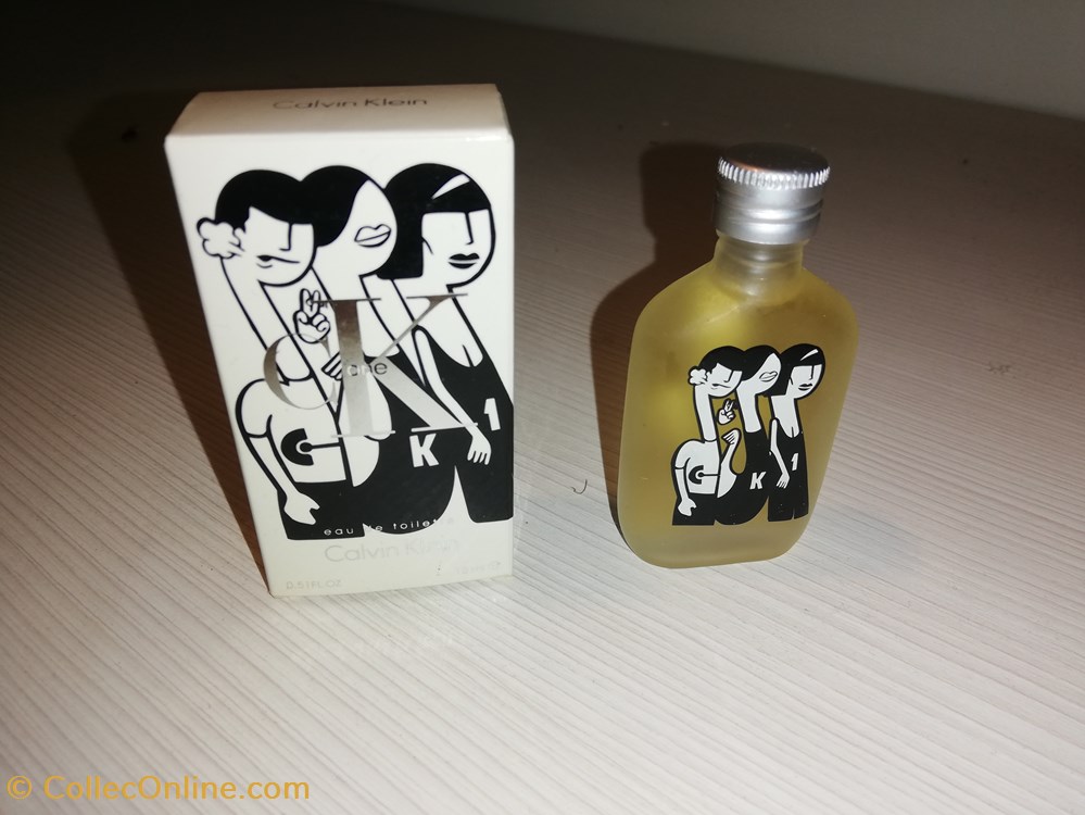 KLEIN CALVIN CK ONE parfums beaute miniatures klein calvin ck one