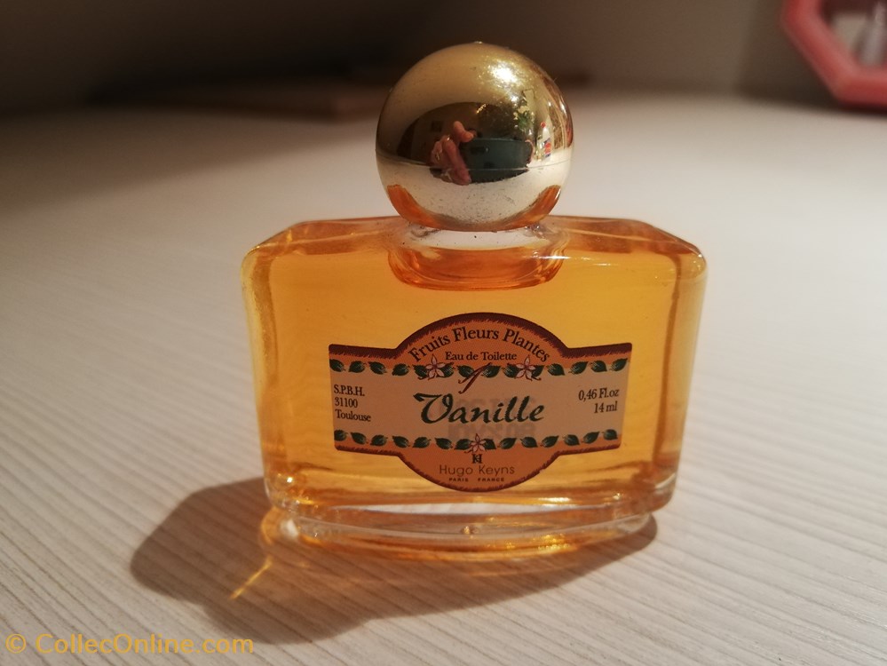 KEYNS HUGO VANILLE parfums beaute miniatures keyns hugo vanille