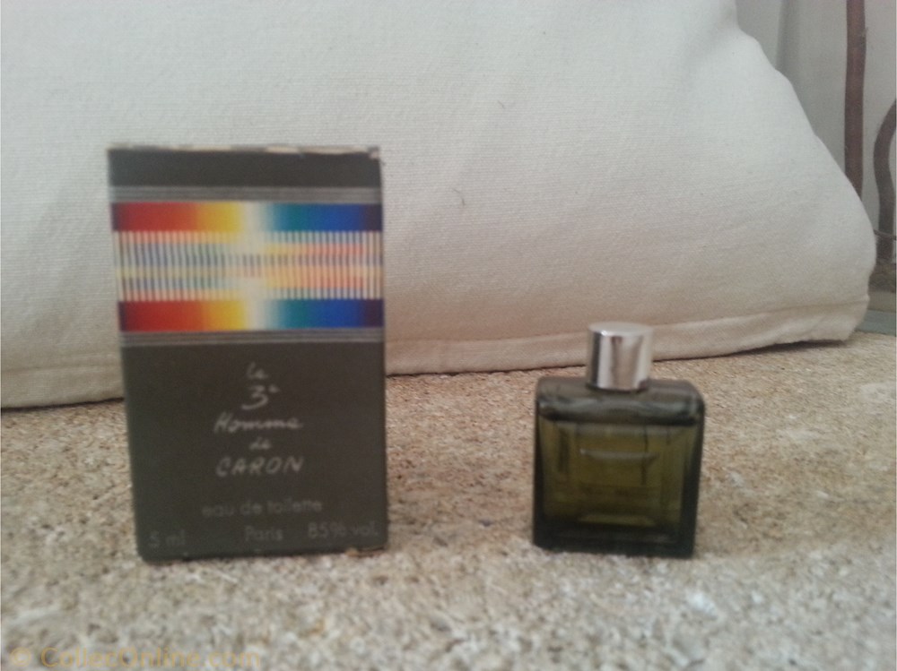 CARON LE 3EME HOMME parfums beaute miniatures caron le 3eme homme
