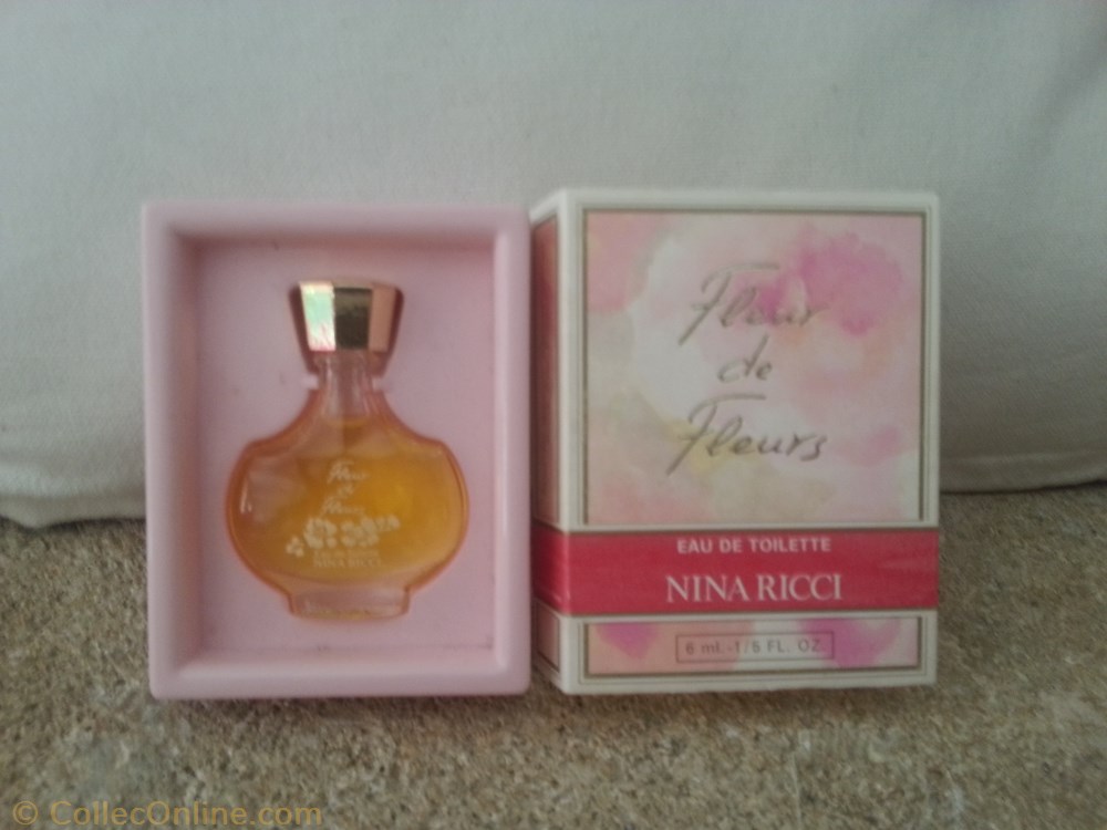 RICCI NINA FLEUR DE FLEURS parfums beaute miniatures ricci nina fleur de fleurs