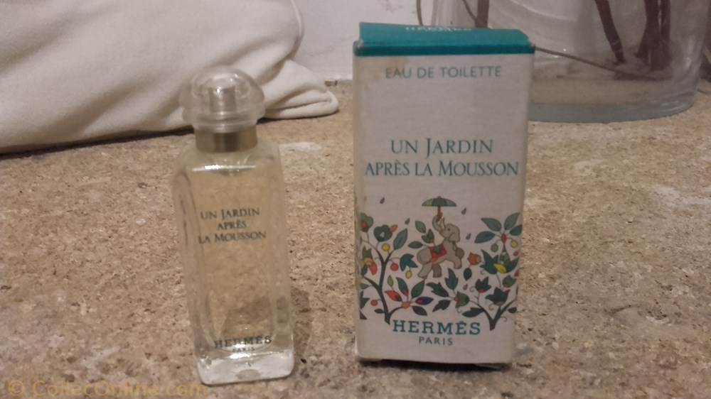 HERMES UN JARDIN APRES LA MOUSSON parfums beaute miniatures hermes un jardin apres la mousson