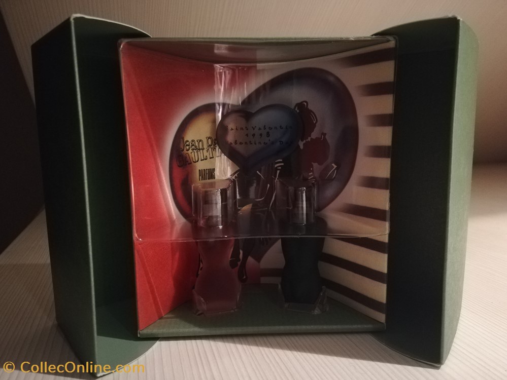 GAULTIER JEAN PAUL COFFRET DUO ST VALENTIN 1998 CLASSIQUE parfums beaute miniatures gaultier jean paul coffret duo st valentin 1998 classique