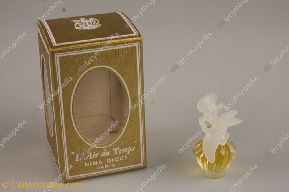 RICCI NINA L'AIR DU TEMPS (VERSION PANSUE) parfums beaute miniatures ricci nina air du temps version pansue