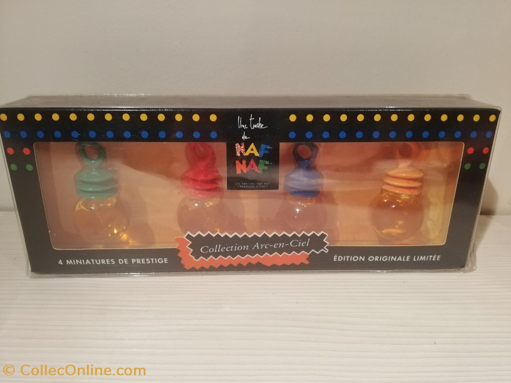 NAF NAF COLLECTION ARC EN CIEL "ROUGE" parfums beaute miniatures naf naf collection arc en ciel rouge