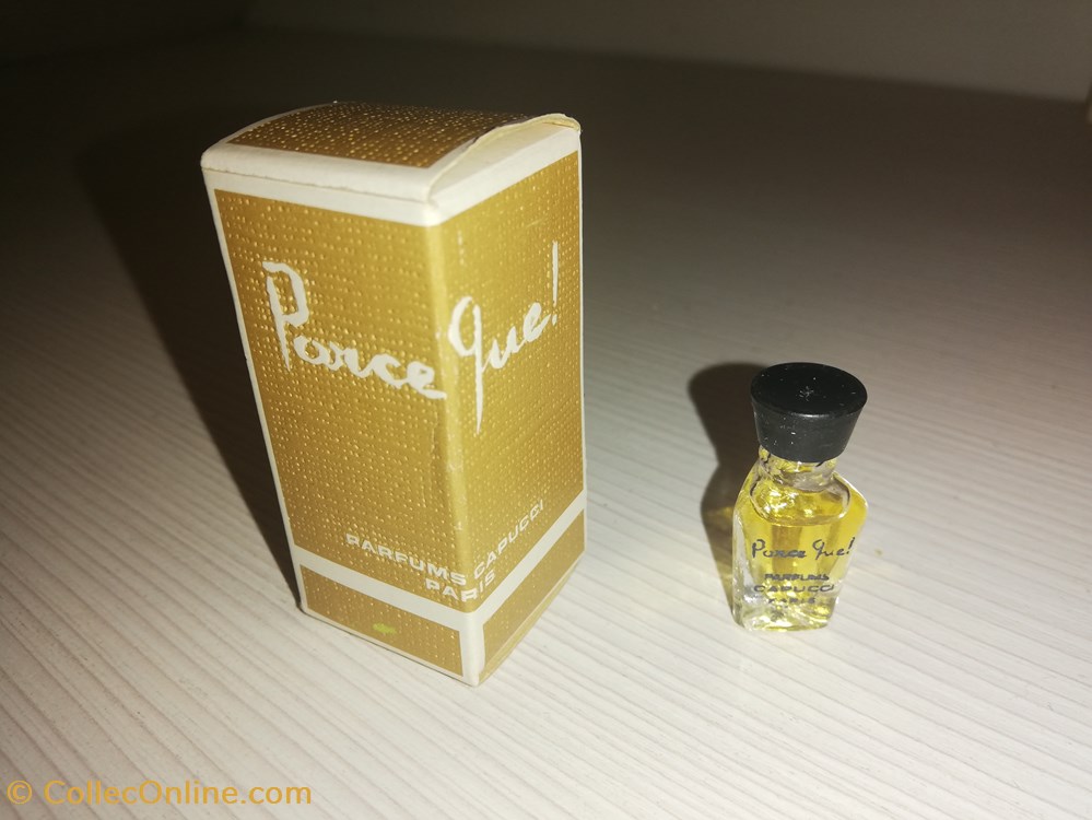 CAPUCCI PARCE QUE parfums beaute miniatures capucci parce que