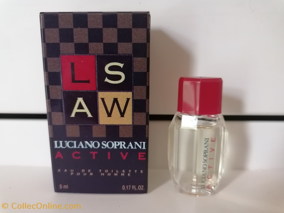 SOPRANI LUCIANO SLAW parfums beaute miniatures soprani luciano slaw