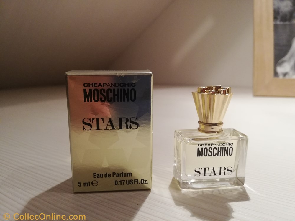 MOSCHINO CHEAP AND CHIC STARS parfums beaute miniatures moschino cheap and chic stars