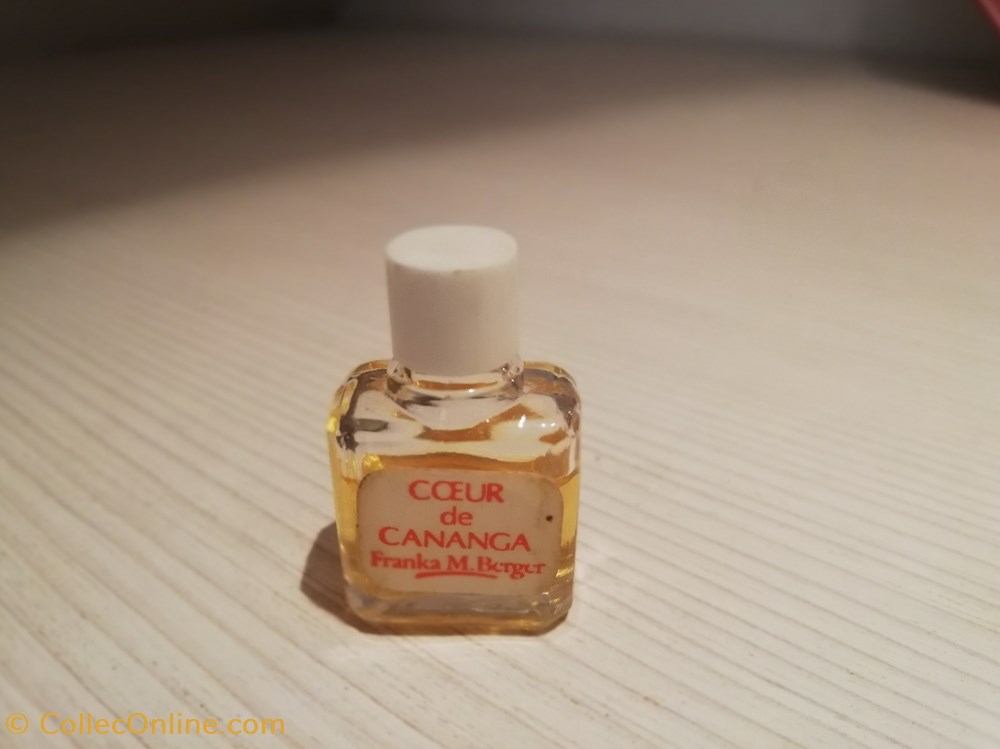 parfums beaute miniatures berger franka m coeur de cananga