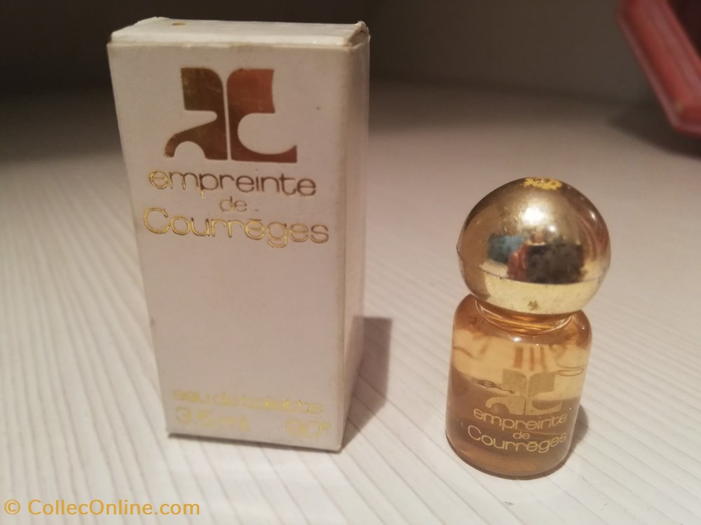 COURREGE EMPREINTE parfums beaute miniatures courrege empreinte